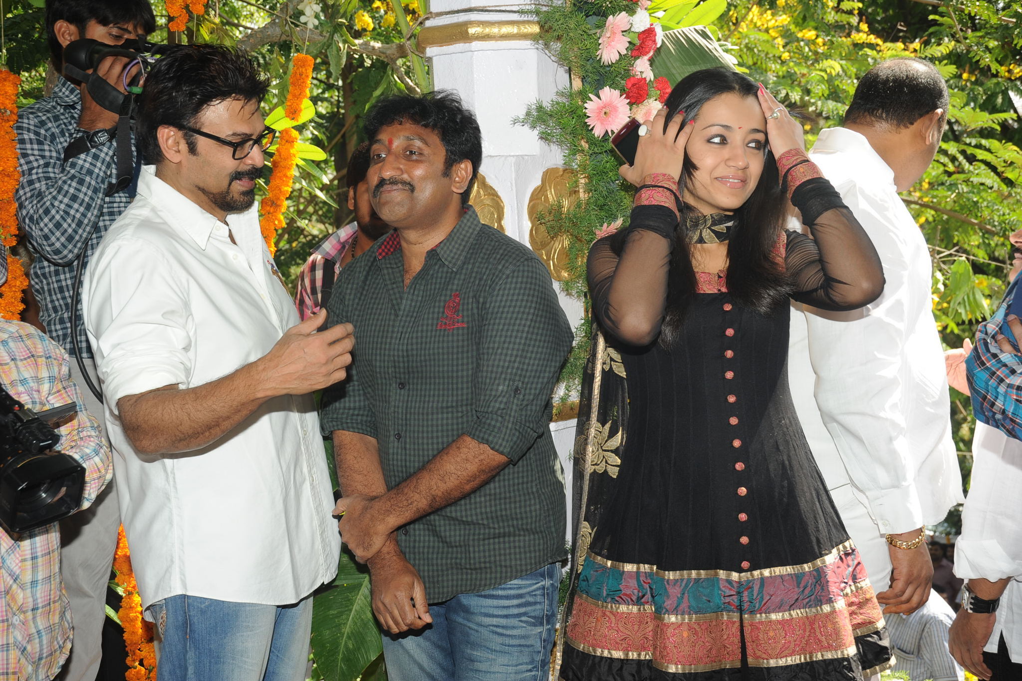 Venky and Trisha New Movie Launch Stilss | Picture 33933